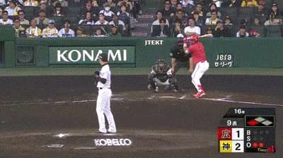 【阪神対広島4回戦】広島、土壇場9回表2アウト三塁からモンテロのピッチャーへのタイムリー内野安打で同点に追いつく！！！！！！！！！！