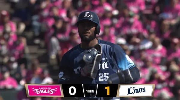 西武打線つながる！助っ人2人が連続タイムリー！