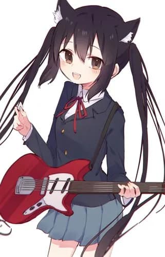 【悲報】けいおんのあずにゃんの絵を頑張って描いた結果ｗｗｗｗｗｗｗｗｗｗ