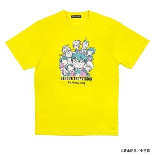 【悲報】24時間テレビさん、チャリTシャツを完全にコナングッズにしてしまうｗｗｗｗｗｗｗｗｗｗ