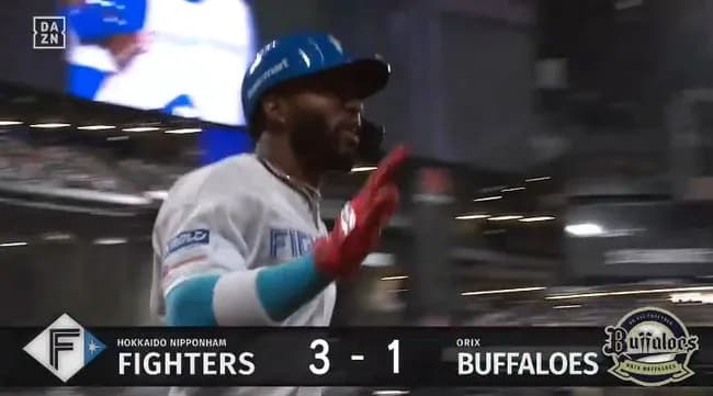 【日本ハム対オリックス7回戦】日本ハム・カストロ、オリックス・曽谷から第4号逆転3ランホームラン！！！！！！！！！！！！！！！！