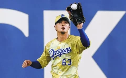 【中日】板山祐太郎、プロ初のセンターで先発！「どこでも守れるように」