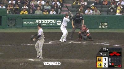【阪神対巨人7回戦】阪神、７回裏に高寺、中野、小野寺の三者連続タイムリーで４点追加！リードを５点に広げる！！！！！！！！！！！！