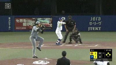 【中日対阪神8回戦】中日、３回裏１アウト満塁から村松の走者一掃タイムリーツーベースで勝ち越し！！！！！！！！！！！！！！！！
