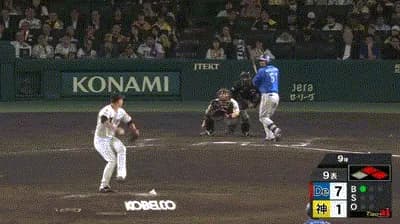 【阪神対DeNA6回戦】DeNA・宮﨑敏郎、阪神・畠から第3号3ランホームラン！DeNAが10点目！！！！！！！！！！！！！！