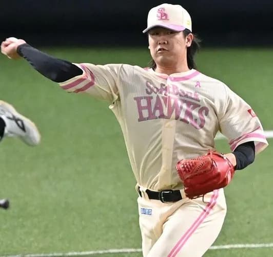 ソフトバンク杉山一樹、殴打で左手骨折から27日ぶり1軍マウンド　連続四球も最速155キロ直球で粘りの投球