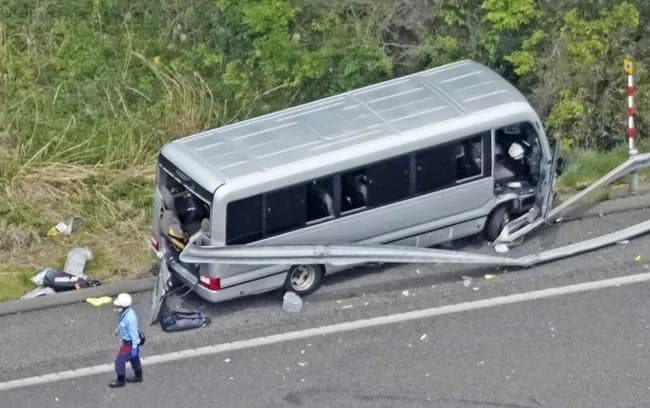 例のバス事故、同乗生徒が動画を撮影していた