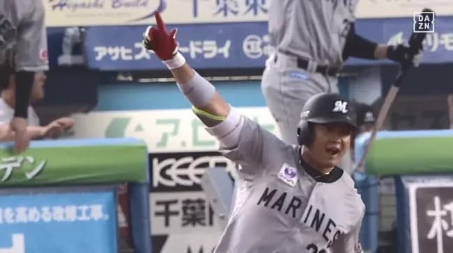 【ロッテ対日本ハム9回戦】ロッテ・佐藤都志也、日本ハム・細野から第5号2ランホームラン！！！！！！！！！！！！！！！！！