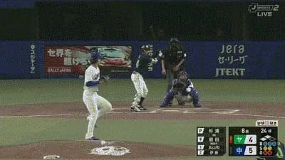 【中日対ヤクルト7回戦 】ヤクルトが８回表に逆転！2アウト二三塁から岩田が逆転２点タイムリー内野安打！！！！！！！！！！！！