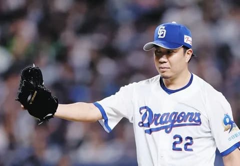 大野雄大(37) 5勝1敗 防御率1.17 29イニング連続無失点