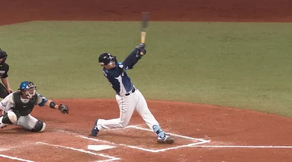 西武ネビン、神の一撃！