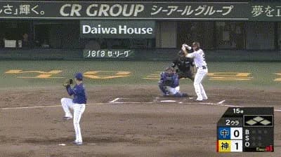 【阪神対中日10回戦】阪神ドラ1立石、プロ初打席でプロ初安打！！！！！！！！！！！！！！！！！