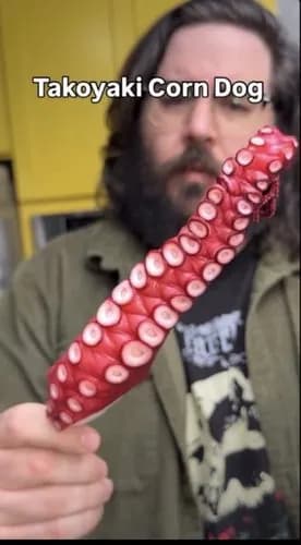 【画像】タコ焼きさん、アメリカで独自進化を遂げてしまうｗｗｗｗｗｗｗｗｗｗ