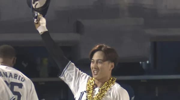 西武・長谷川信哉、群馬の夜空にマーベラス弾！