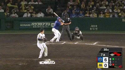【阪神対中日11回戦】中日、7回表1アウト一二塁からボスラーのタイムリーでリードを7点に広げる！！！！！！！！！！