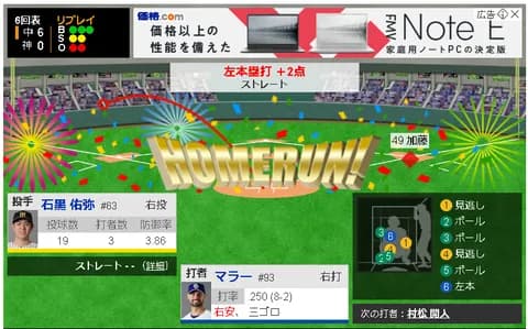 【驚愕】投手マラーが甲子園でホームラン打った時の中日ファンｗｗｗ