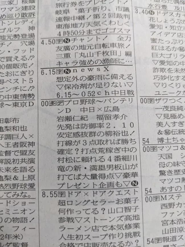 【大本営】中日新聞「先発は安定感抜群の柳裕也！！打線が3点取れば勝ち確定！？」