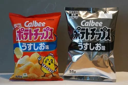 【困惑】カルビーさんの白黒パッケージ、売名行為扱いされてしまう・・・・・・・・・