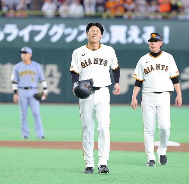 巨人が平山功太を抹消　前日の試合で左太もも裏肉離れの診断　代わって浅野翔吾を登録