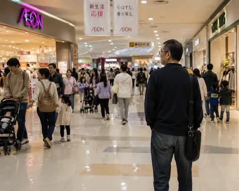 【悲報】商業施設を休日に1人で歩いてる独身おっさん、切ない