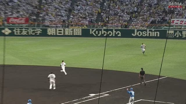 阪神、前進守備好きだねぇｗ