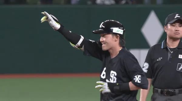 源田壮亮が先制タイムリー！西武打線が序盤からつながる