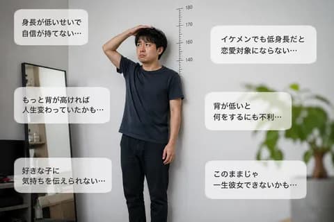 有識者「顔がブサイクよりも低身長の方が生きてて辛いぞ」