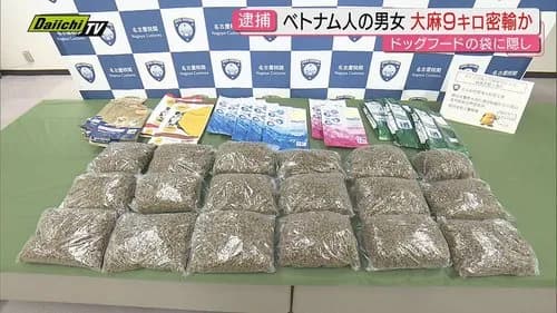 【衝撃】大麻31kg運んでたババアさん、逮捕されてしまうｗｗｗｗｗｗｗｗｗｗ