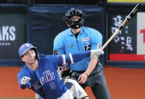 【中日】石伊雄太、柳を援護する4号同点ソロ「早い回で追いつけたので良かったです」
