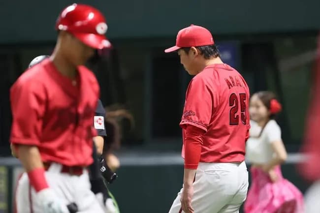 【羽月】広島カープ5連敗。最下位と0.5ゲーム差