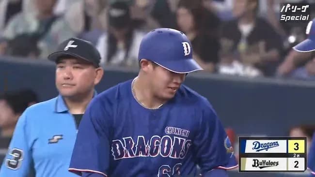 【朗報】中日ドラゴンズ、パ2位オリックス相手に逆転！