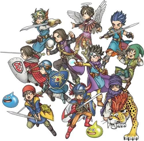 【画像】ドラクエ歴代主人公さん、1人だけガチでおかしいｗｗｗｗｗｗｗｗｗｗ