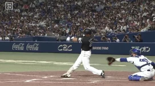 栗原陵矢、またもタイムリーヒット！！