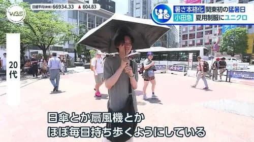 【朗報】日傘男さん、地上波で晒されるｗｗｗｗｗｗｗｗｗｗ