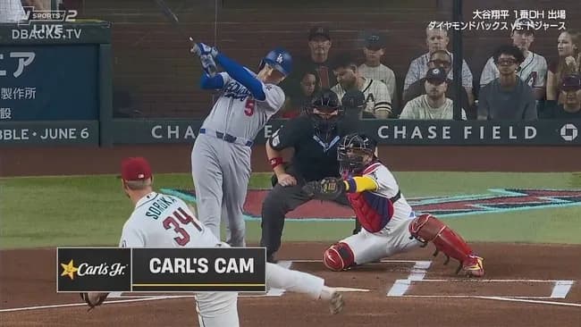 ドジャース・フリーマン、第９号先制２ランホームラン！！！！！！！！！！！！！！！！！！