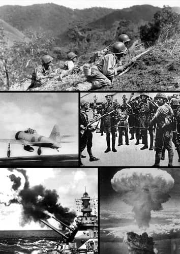 【悲報】太平洋戦争さん、日本vsアメリカ・イギリス・中国とかいう無理ゲーすぎる戦いだった・・・・・・・・・