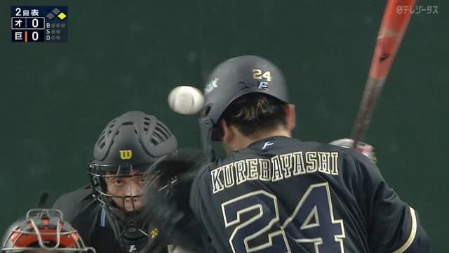 戸郷、危険球退場　紅林のヘルメットをかすめる死球