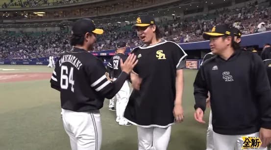 上茶谷大河がプロ初セーブ「ほんまに助けられた。海野ありがとう」