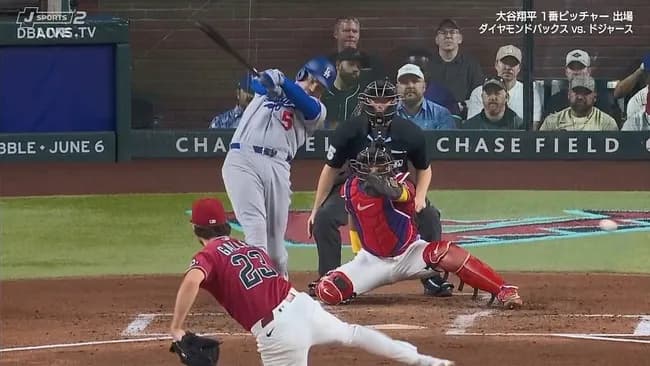 大谷翔平に援護点！３回無死二三塁からフリーマンの２点タイムリーでリードを４点に広げる！！！！！！！！！！！！