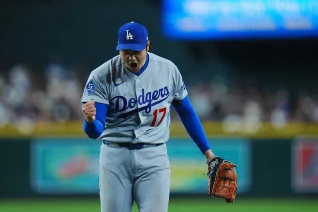 大谷翔平　3打数2安打2四球　6回無失点6奪三振