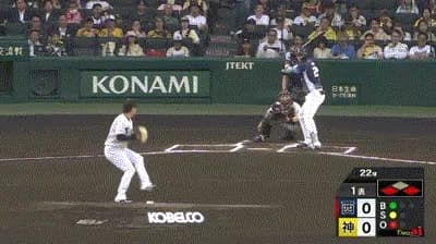 【阪神対西武2回戦】西武、初回１アウト一三塁からネビンの犠牲フライで１点先制！！！！！！！！！！