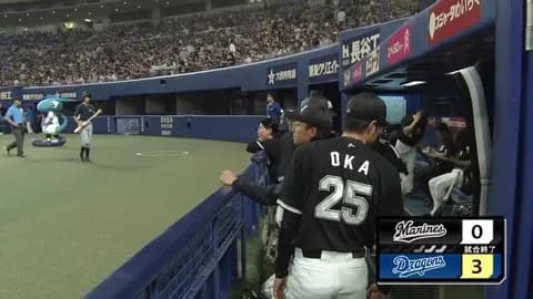 6月8日 中日3-0ロッテ 先発ボスが6回無失点と好投もまたも打線が援護できず…完封負けで3タテを喫する