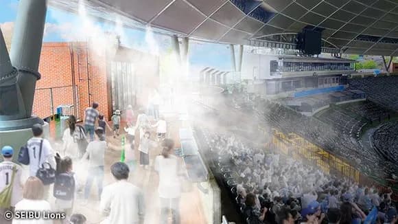 【朗報】ベルーナドーム「暑さ対策用意しました」wwwwwwww