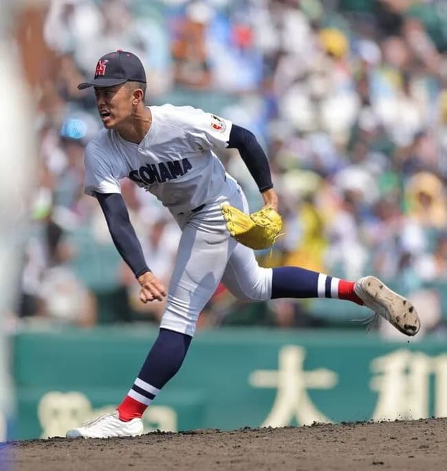 【高校野球】3回戦 横浜 5-0 津田学園 横浜ベスト8進出 春夏連覇へ 織田106球完封