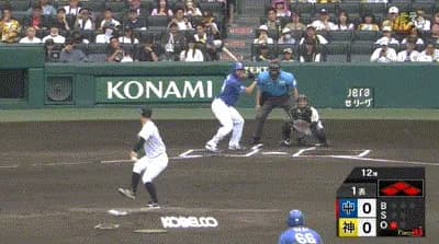 【阪神対中日25回戦】中日、初回1アウト満塁からボスラーのタイムリーで先制!!!!!!!!!!