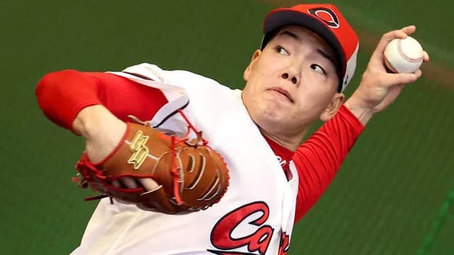 カープ滝田一希、左ひじ靭帯損傷。トミージョン手術が必要な診断結果も今後の治療法は未定