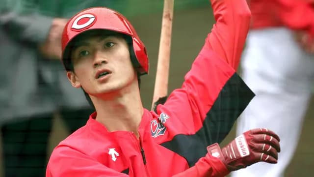 カープ辰見、圧倒的走力を新井監督が絶賛!「速いね!武器になる!」