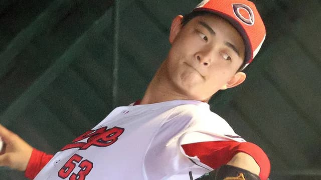 カープ岡本駿vs巨人ドラ1竹丸和幸で対外試合開幕!岡本「試合で信頼を勝ち取るだけ」