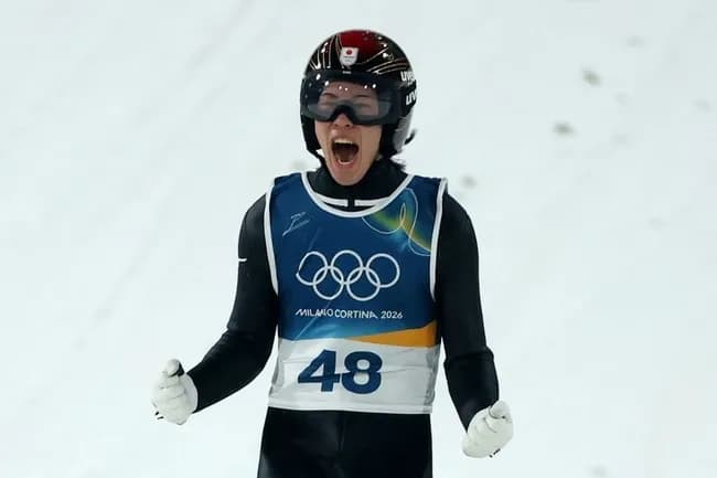 【五輪】ジャンプ男子LH プレブツ金、二階堂蓮が銀、小林陵侑は6位