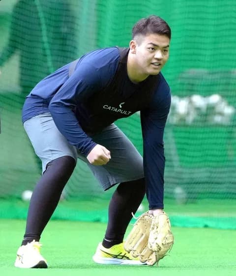 【日本ハム】育成2年目の川勝空人が紅白戦で圧巻の3者連続三振 新庄監督も「2、3年後、面白い」と」絶賛